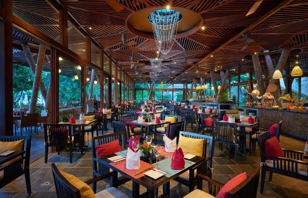 Amiana Resort's restaurant